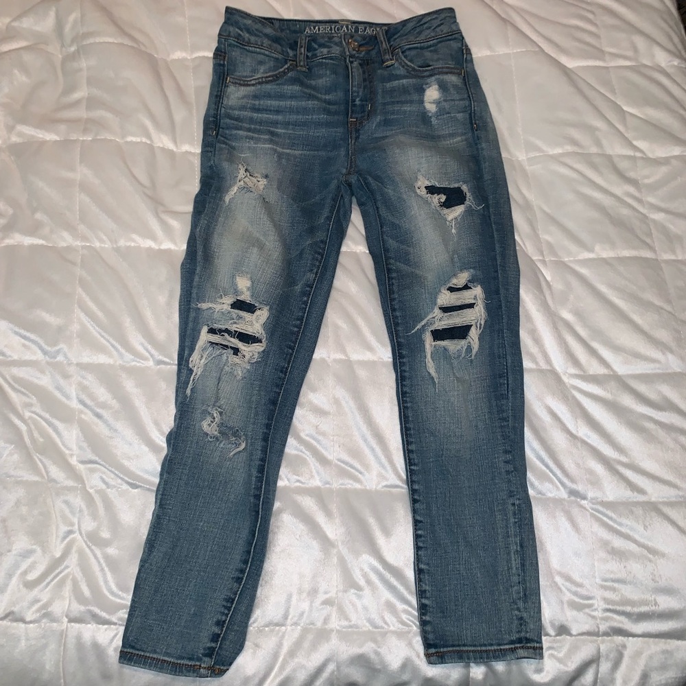 American Eagle Hi-Rise Cropped Jegging